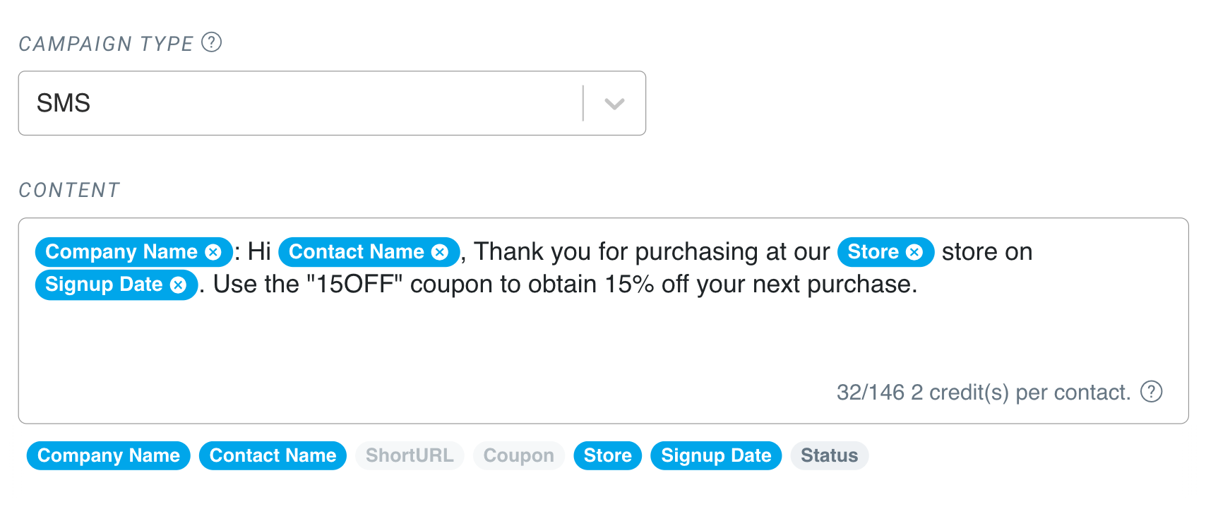 dynamic tags