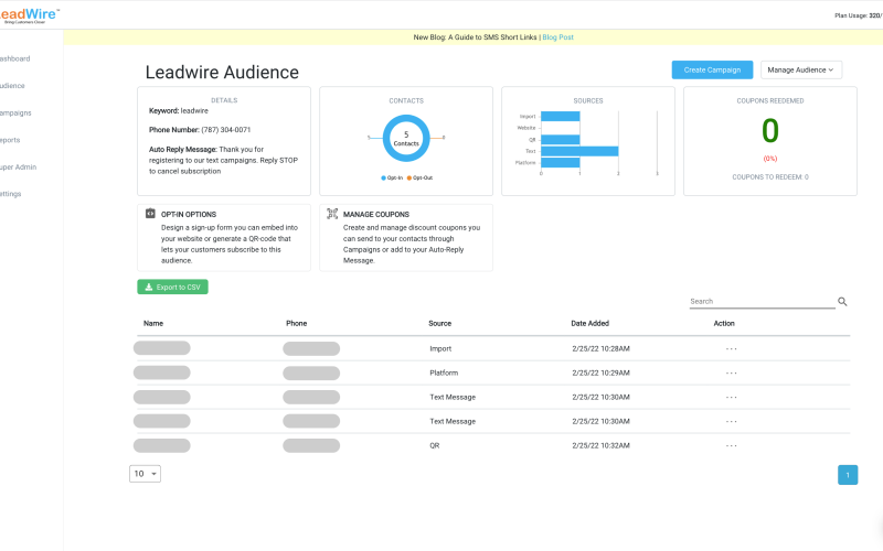 Audience analytics